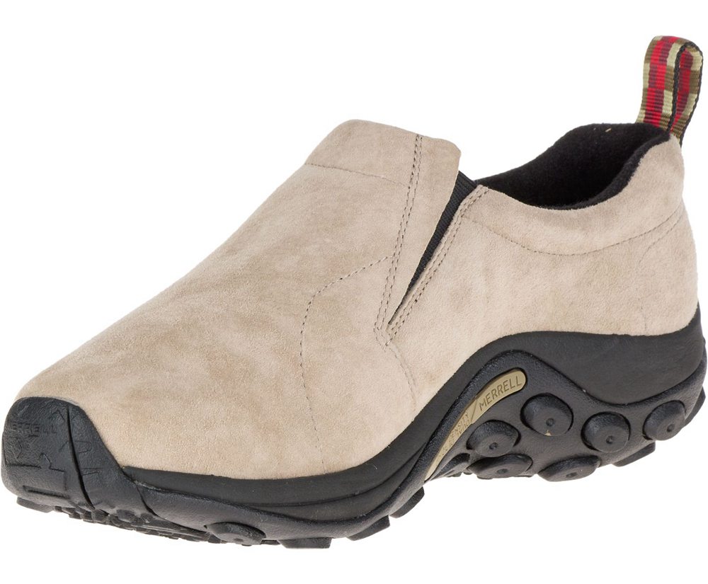 Merrell Slip Ons Beige - Jungle Moc Wide Width - Mens 73QUGJICM